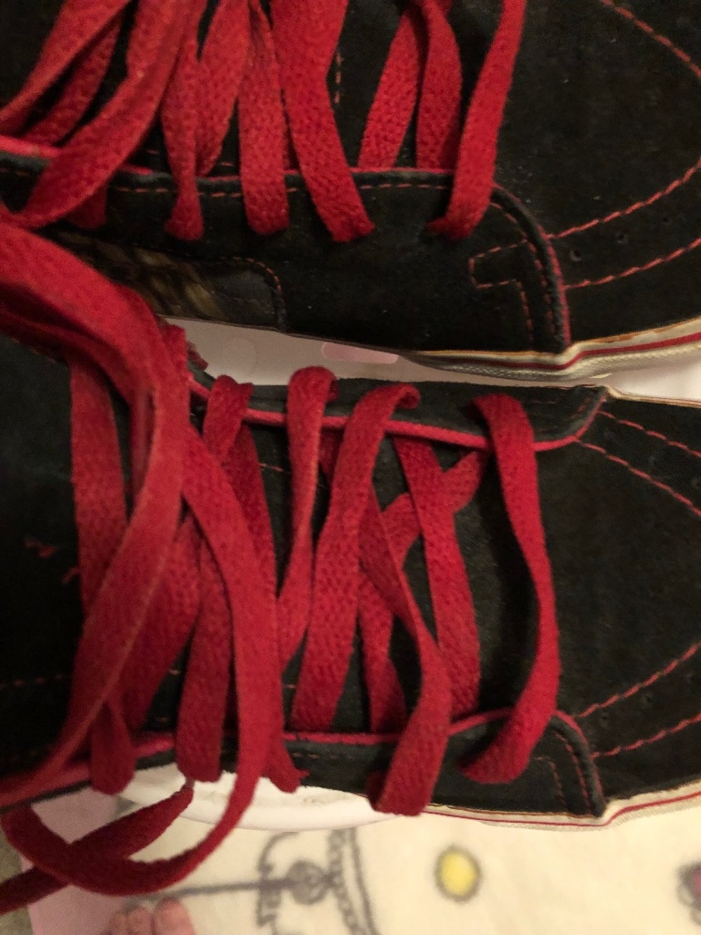 sLaYeR vans hi-tops METAL mens7 womens5.5 skate - Picture 15 of 16